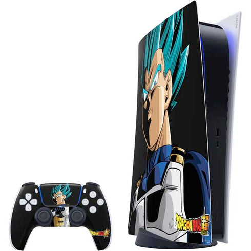 Dragon Ball Super Vegeta PS5 Digital Edition Bundle Skin