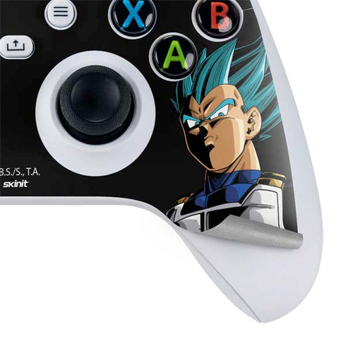 Dragon Ball Super Vegeta Xbox Series S Controller Skin
