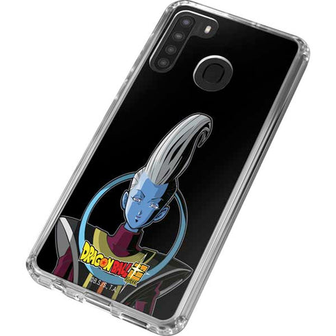 Dragon Ball Super Whis Portrait Galaxy A21 Clear Case