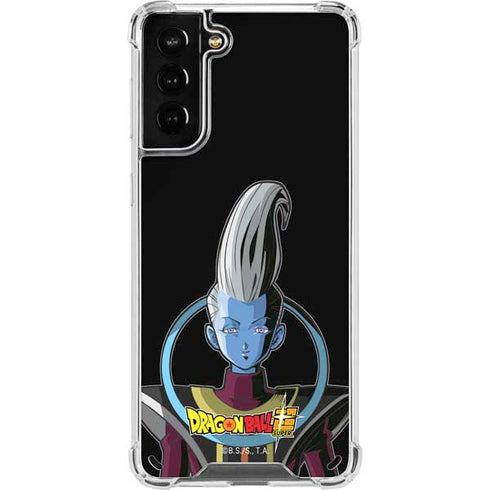 Dragon Ball Super Whis Portrait Galaxy S21 Plus 5G Clear Case