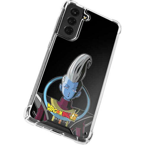 Dragon Ball Super Whis Portrait Galaxy S21 Plus 5G Clear Case