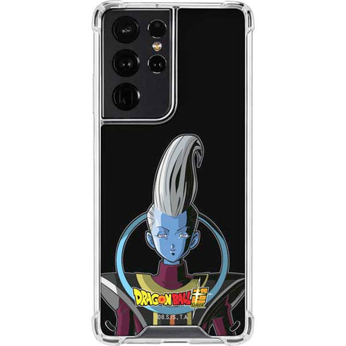 Dragon Ball Super Whis Portrait Galaxy S21 Ultra 5G Clear Case
