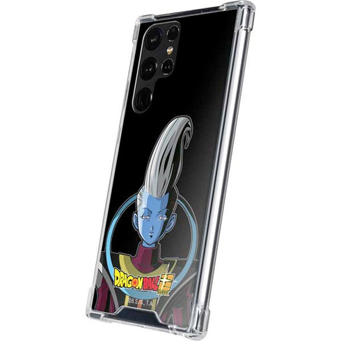 Dragon Ball Super Whis Portrait Galaxy S23 Ultra Clear Case
