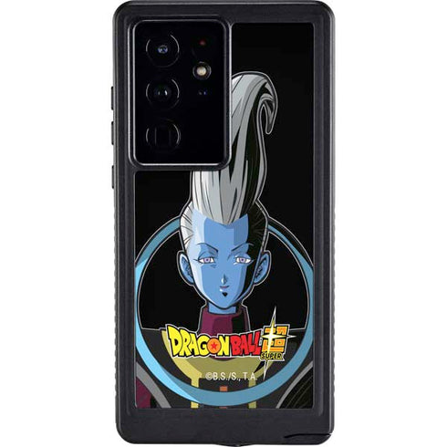 Dragon Ball Super Whis Portrait Galaxy S24 Ultra Waterproof Case