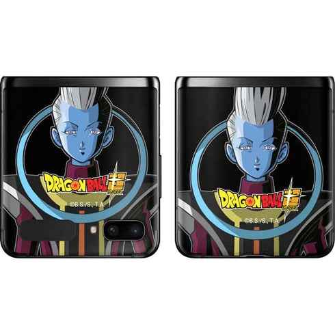 Dragon Ball Super Whis Portrait Galaxy Z Flip Skin