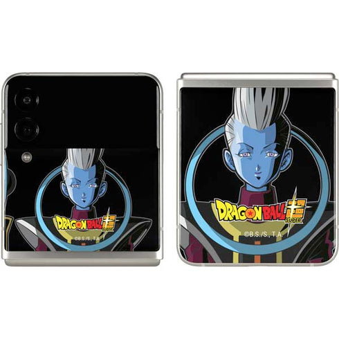 Dragon Ball Super Whis Portrait Galaxy Z Flip3 5G Skin