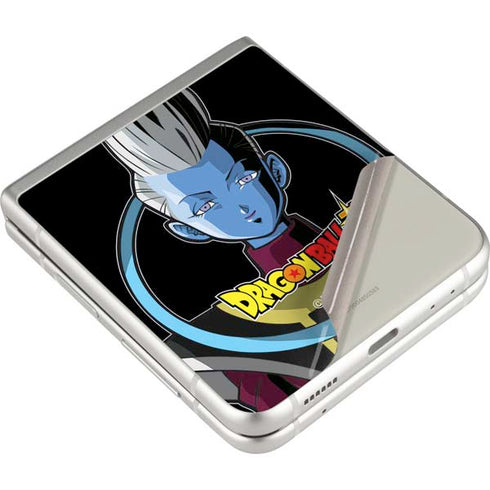 Dragon Ball Super Whis Portrait Galaxy Z Flip3 5G Skin