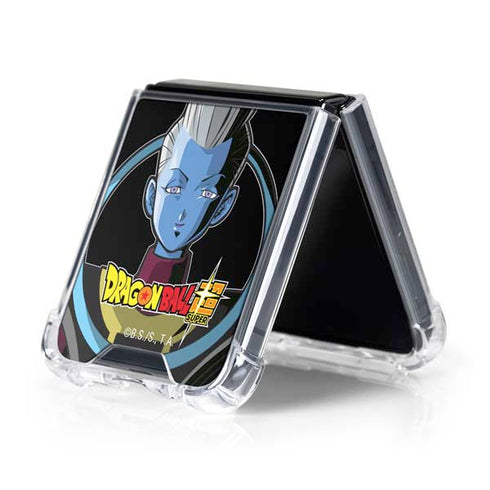 Dragon Ball Super Whis Portrait Galaxy Z Flip5 5G Clear Case