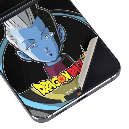 Dragon Ball Super Whis Portrait Galaxy Z Flip5 5G Skin
