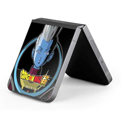 Dragon Ball Super Whis Portrait Galaxy Z Flip6 Skin
