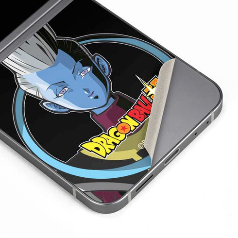Dragon Ball Super Whis Portrait Galaxy Z Flip6 Skin