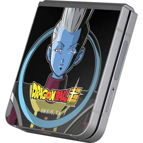 Dragon Ball Super Whis Portrait Galaxy Z Flip6 Skin