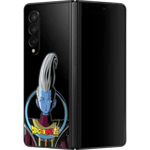 Dragon Ball Super Whis Portrait Galaxy Z Fold3 5G Skin