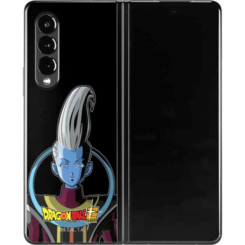 Dragon Ball Super Whis Portrait Galaxy Z Fold3 5G Skin