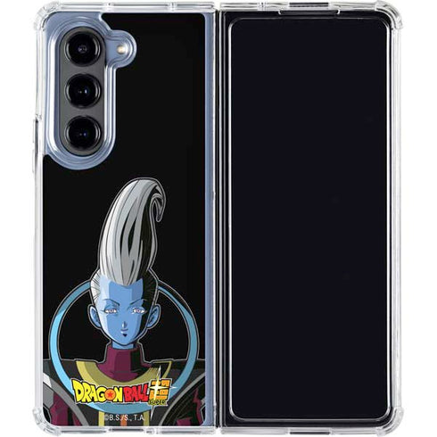 Dragon Ball Super Whis Portrait Galaxy Z Fold5 5G Clear Case