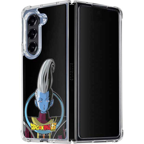 Dragon Ball Super Whis Portrait Galaxy Z Fold5 5G Clear Case