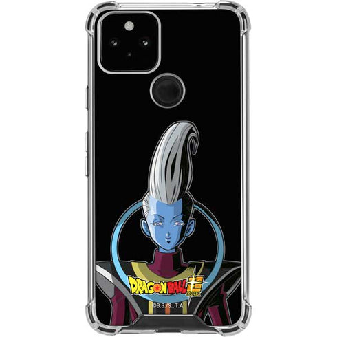 Dragon Ball Super Whis Portrait Google Pixel 5 Clear Case