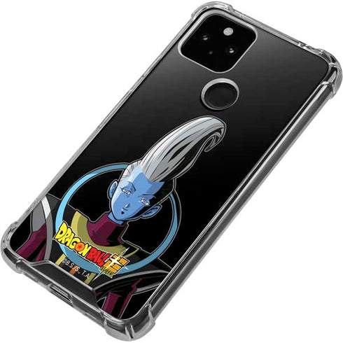 Dragon Ball Super Whis Portrait Google Pixel 5 Clear Case
