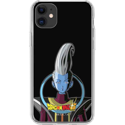 Dragon Ball Super Whis Portrait iPhone 11 Clear Case