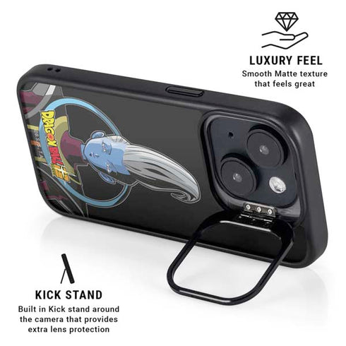 Dragon Ball Super Whis Portrait iPhone 13 Kickstand Case