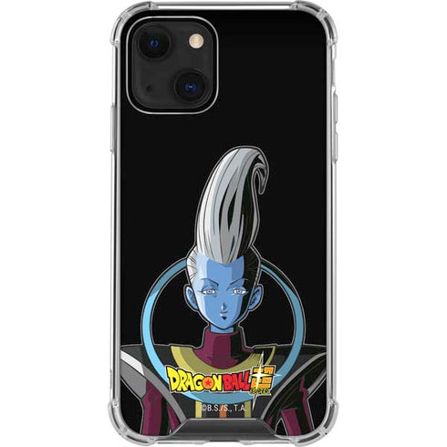 Dragon Ball Super Whis Portrait iPhone 13 Mini Clear Case