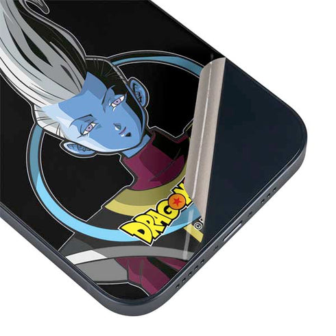 Dragon Ball Super Whis Portrait iPhone 14 Plus Skin