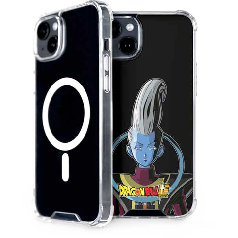 Dragon Ball Super Whis Portrait iPhone 15 Plus MagSafe Case