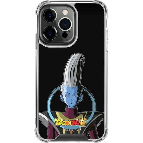 Dragon Ball Super Whis Portrait iPhone 15 Pro Max Clear Case