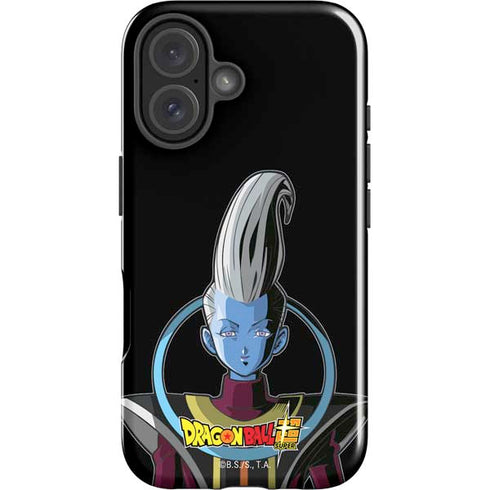 Dragon Ball Super Whis Portrait iPhone 16 Plus Impact Case