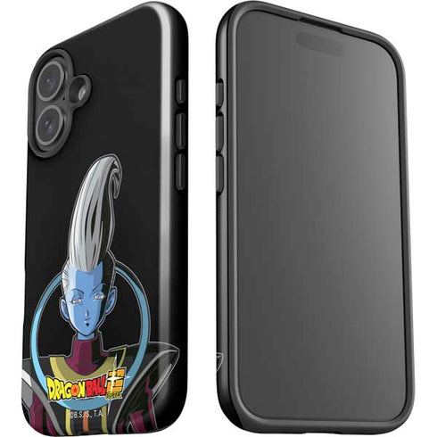 Dragon Ball Super Whis Portrait iPhone 16 Plus Impact Case