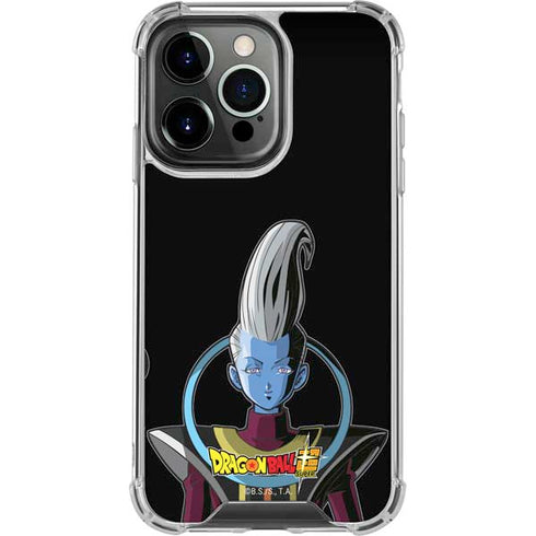 Dragon Ball Super Whis Portrait iPhone 16 Pro Clear Case