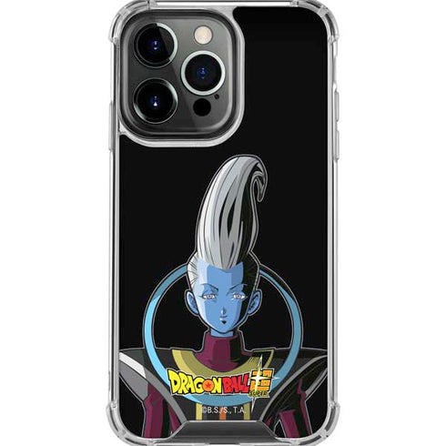 Dragon Ball Super Whis Portrait iPhone 16 Pro Max Clear Case
