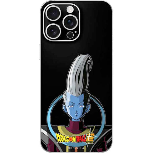 Dragon Ball Super Whis Portrait iPhone 16 Pro Max Skin
