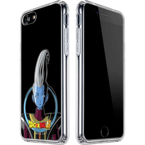 Dragon Ball Super Whis Portrait iPhone SE (2nd & 3rd Gen) Clear Case