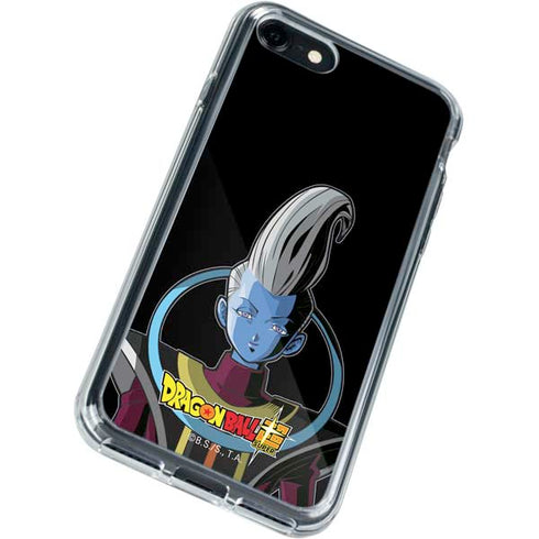 Dragon Ball Super Whis Portrait iPhone SE (2nd & 3rd Gen) Clear Case