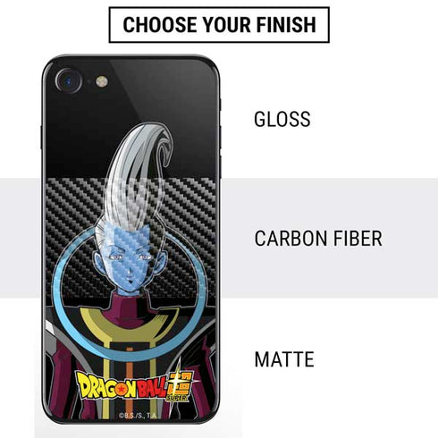Dragon Ball Super Whis Portrait iPhone SE (2nd & 3rd Gen) Skin