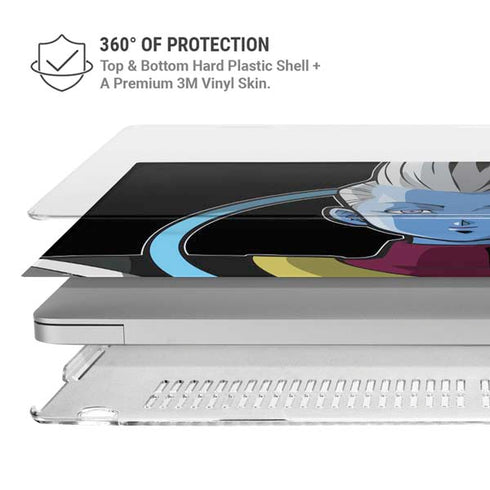 Dragon Ball Super Whis Portrait MacBook Cases