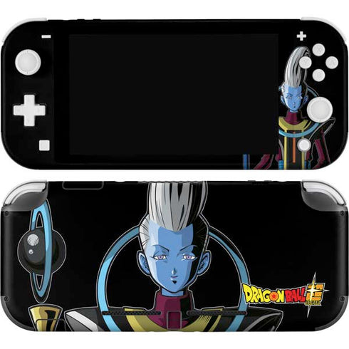 Dragon Ball Super Whis Portrait Nintendo Switch Lite Skin