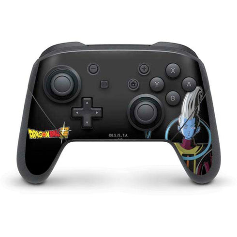 Dragon Ball Super Whis Portrait Nintendo Switch Pro Controller Skin
