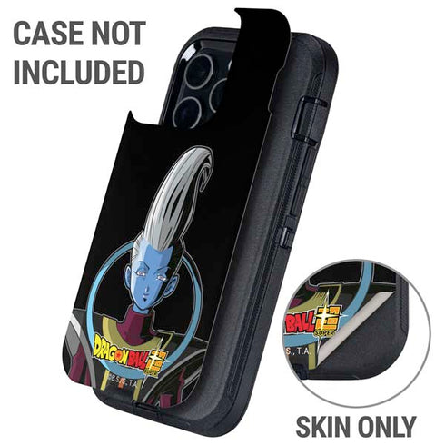 Dragon Ball Super Whis Portrait Otterbox Defender iPhone Skin