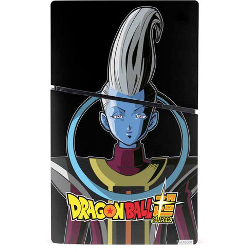 Dragon Ball Super Whis Portrait PS5 Slim Digital Edition Bundle Skin