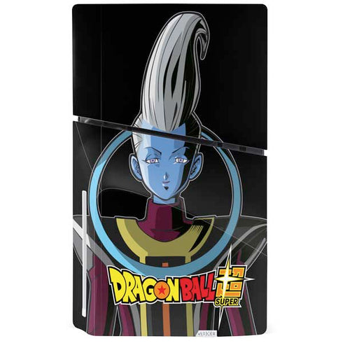 Dragon Ball Super Whis Portrait PS5 Slim Disk Bundle Skin