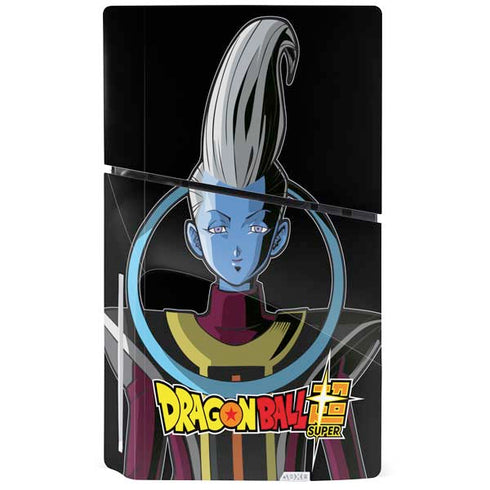 Dragon Ball Super Whis Portrait PS5 Slim Disk Console Skin