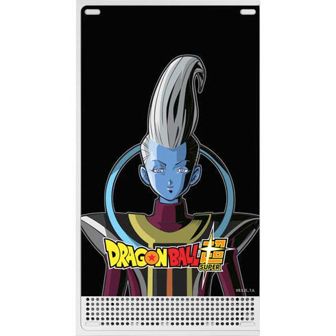 Dragon Ball Super Whis Portrait Xbox Series S Console Skin