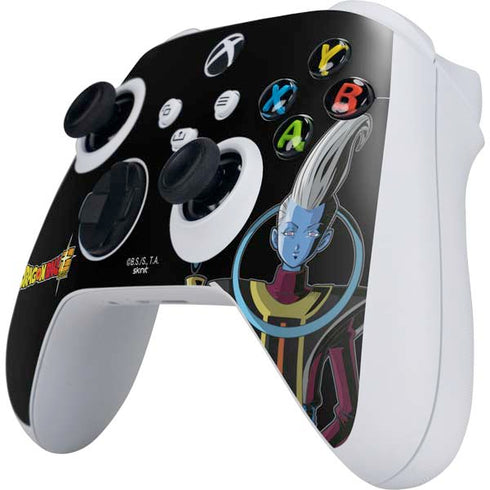 Dragon Ball Super Whis Portrait Xbox Series S Controller Skin
