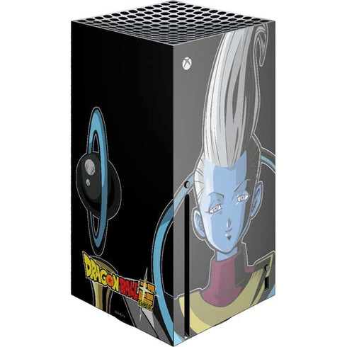 Dragon Ball Super Whis Portrait Xbox Series X Console Skin