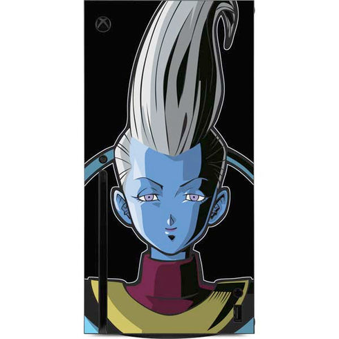 Dragon Ball Super Whis Portrait Xbox Series X Console Skin