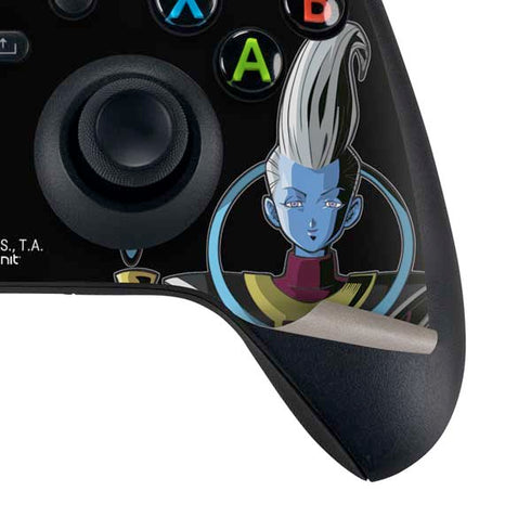 Dragon Ball Super Whis Portrait Xbox Series X Controller Skin