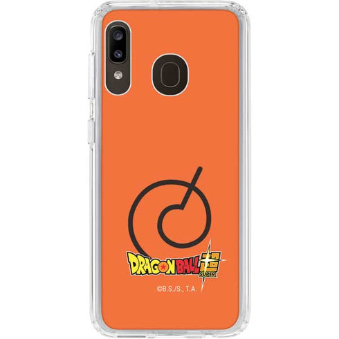 Dragon Ball Super Whis Symbol Galaxy A20 Clear Case