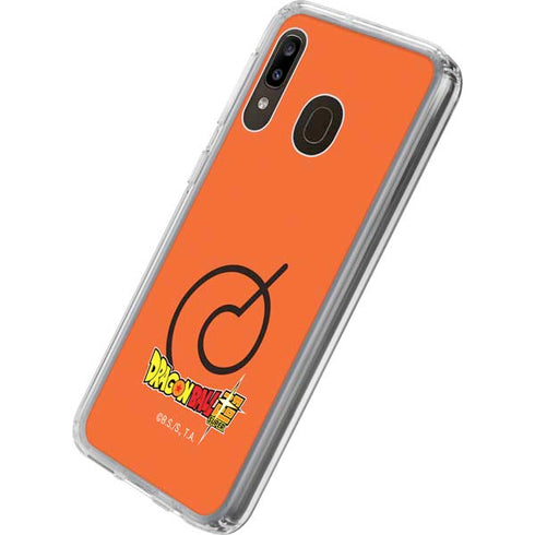 Dragon Ball Super Whis Symbol Galaxy A20 Clear Case